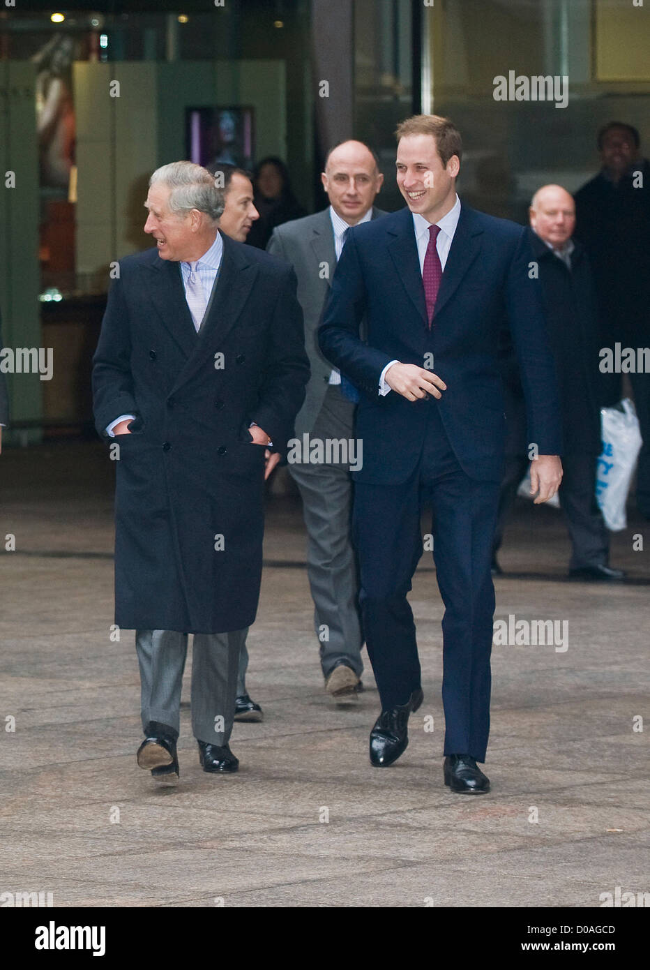 Le Prince Charles, prince de Galles, le 18e jour de l'ICAP Charity Londres, Angleterre - 08.12.10 Banque D'Images