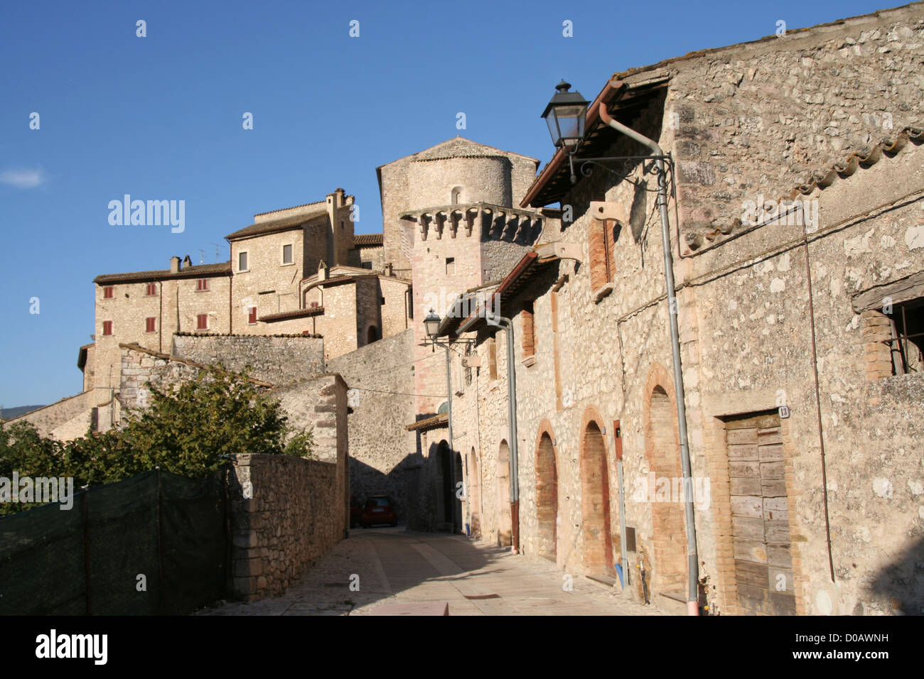 Vallo di Nera en Ombrie Banque D'Images
