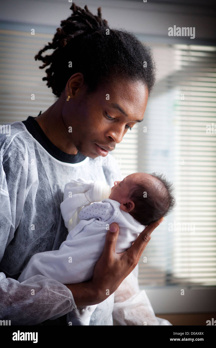 NÉONATALOGIE Banque D'Images