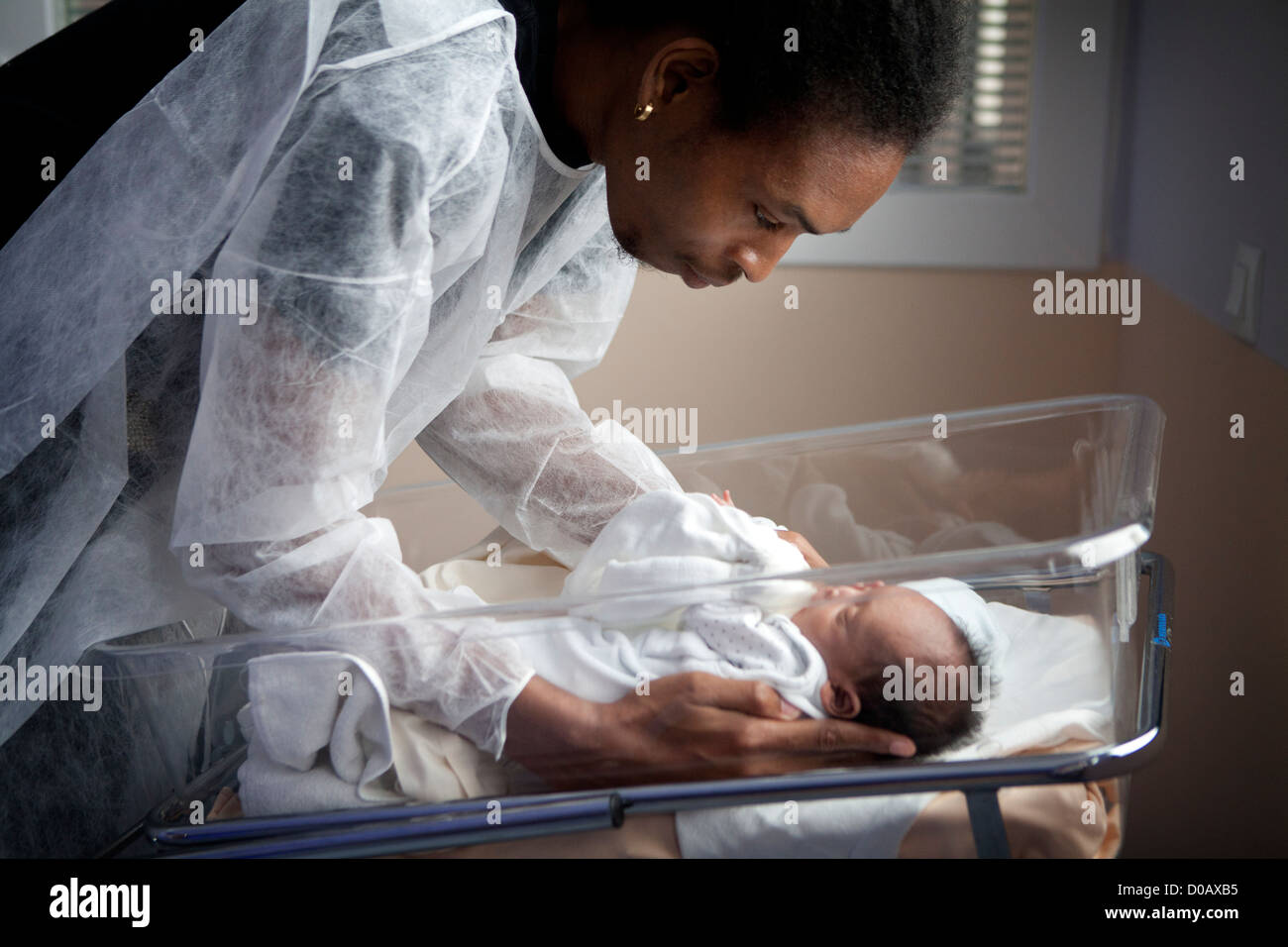 NÉONATALOGIE Banque D'Images