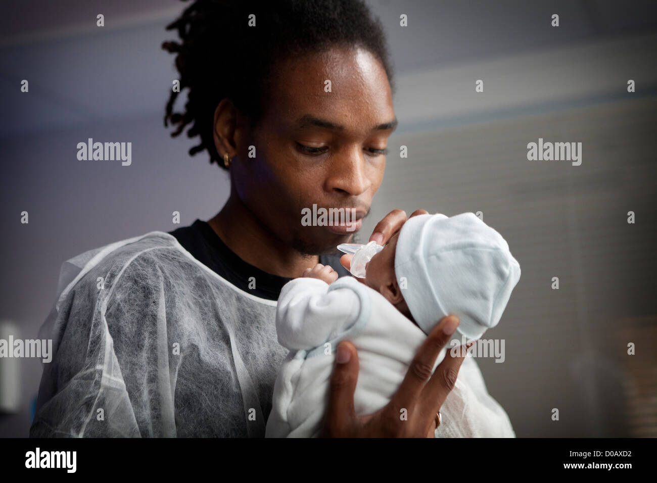 NÉONATALOGIE Banque D'Images