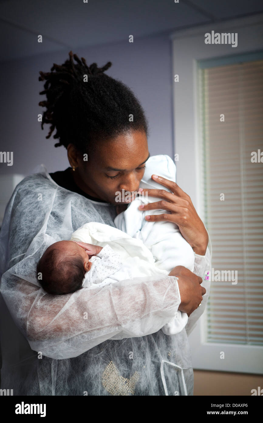 NÉONATALOGIE Banque D'Images