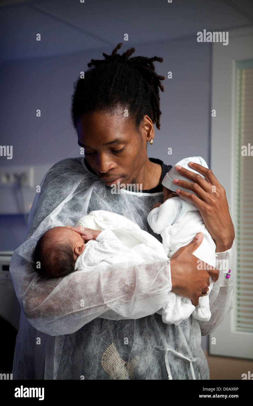 NÉONATALOGIE Banque D'Images