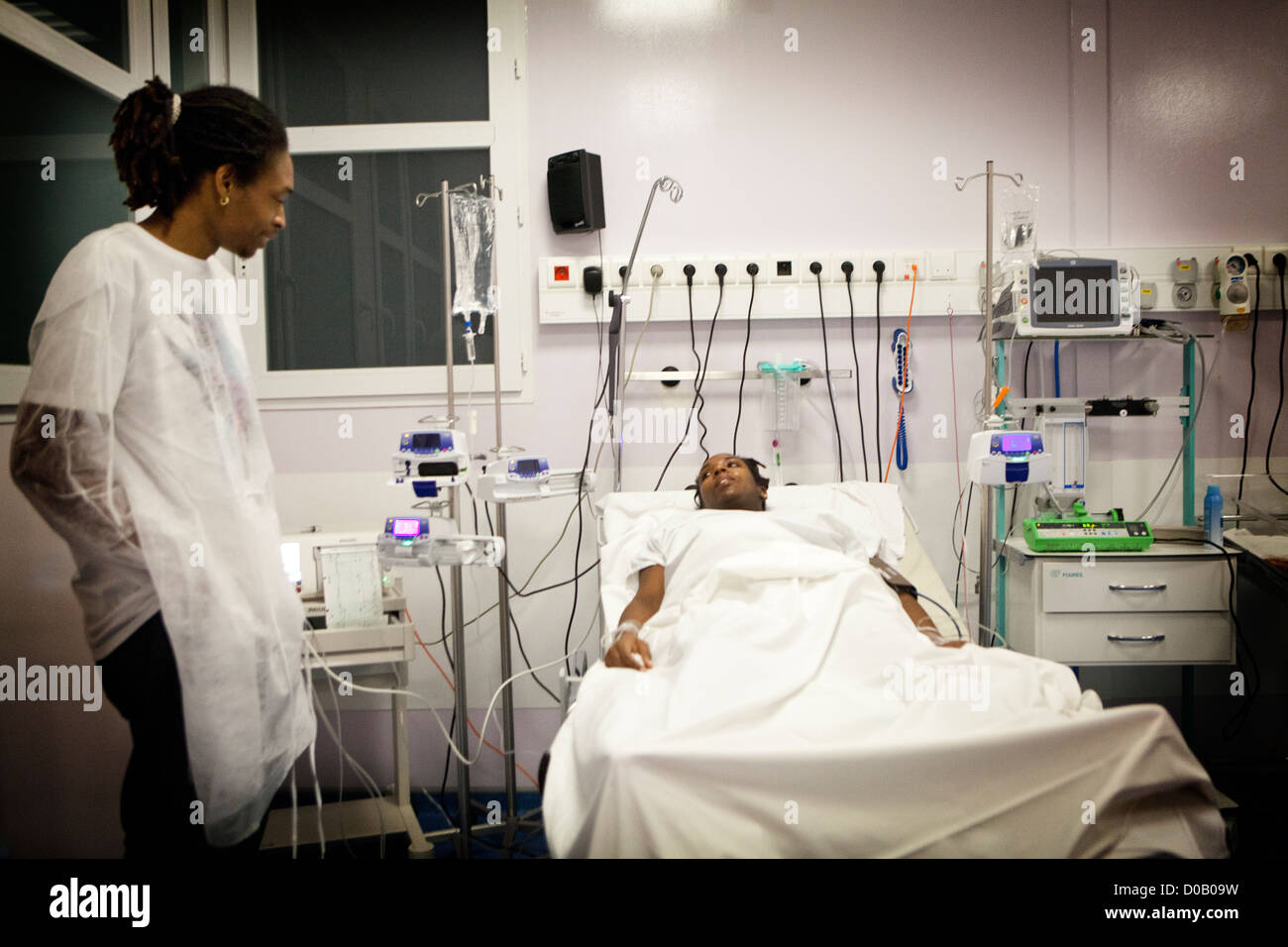 L'HÔPITAL DE MATERNITÉ Banque D'Images