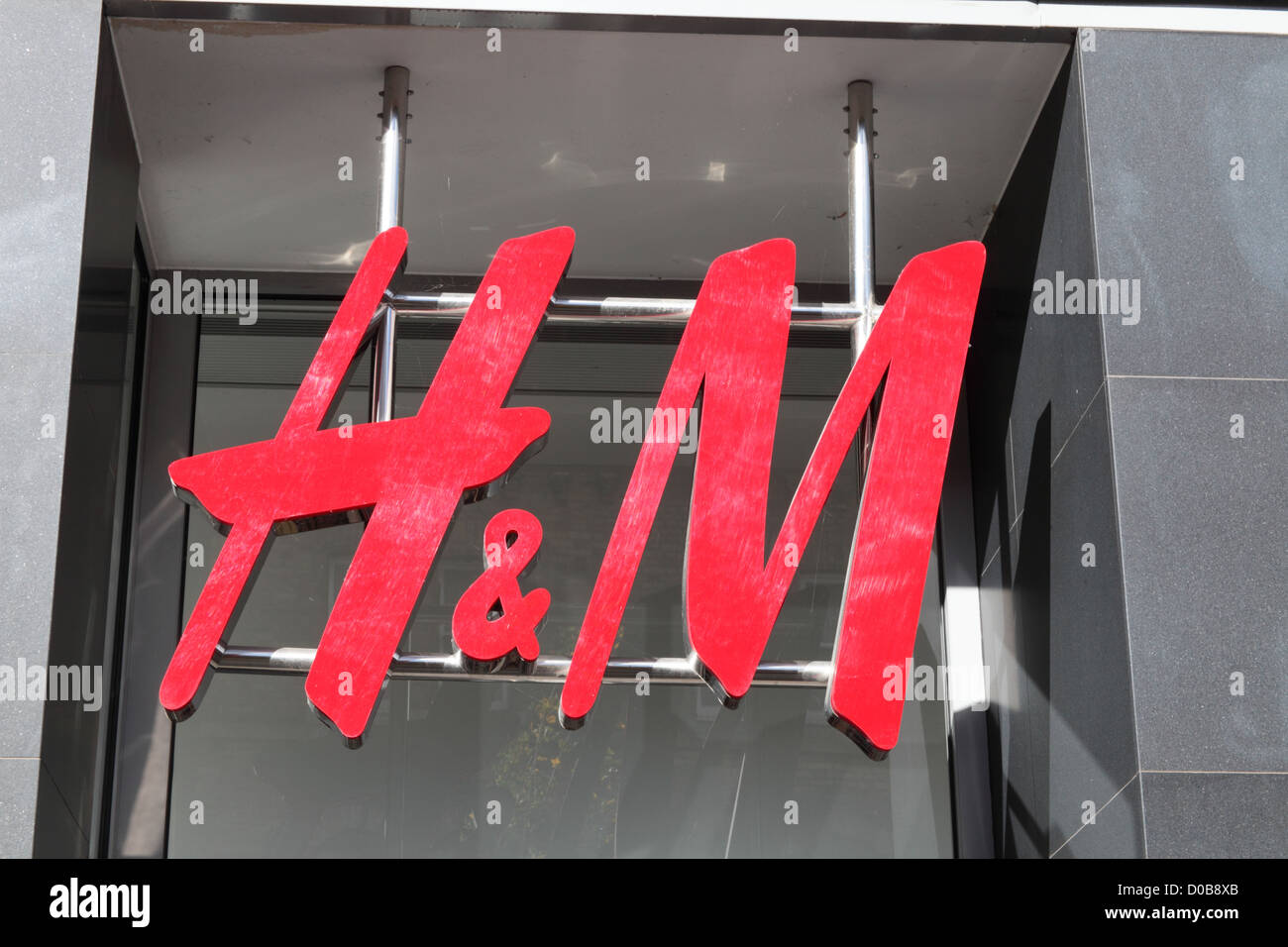 H&M magasin Banque D'Images