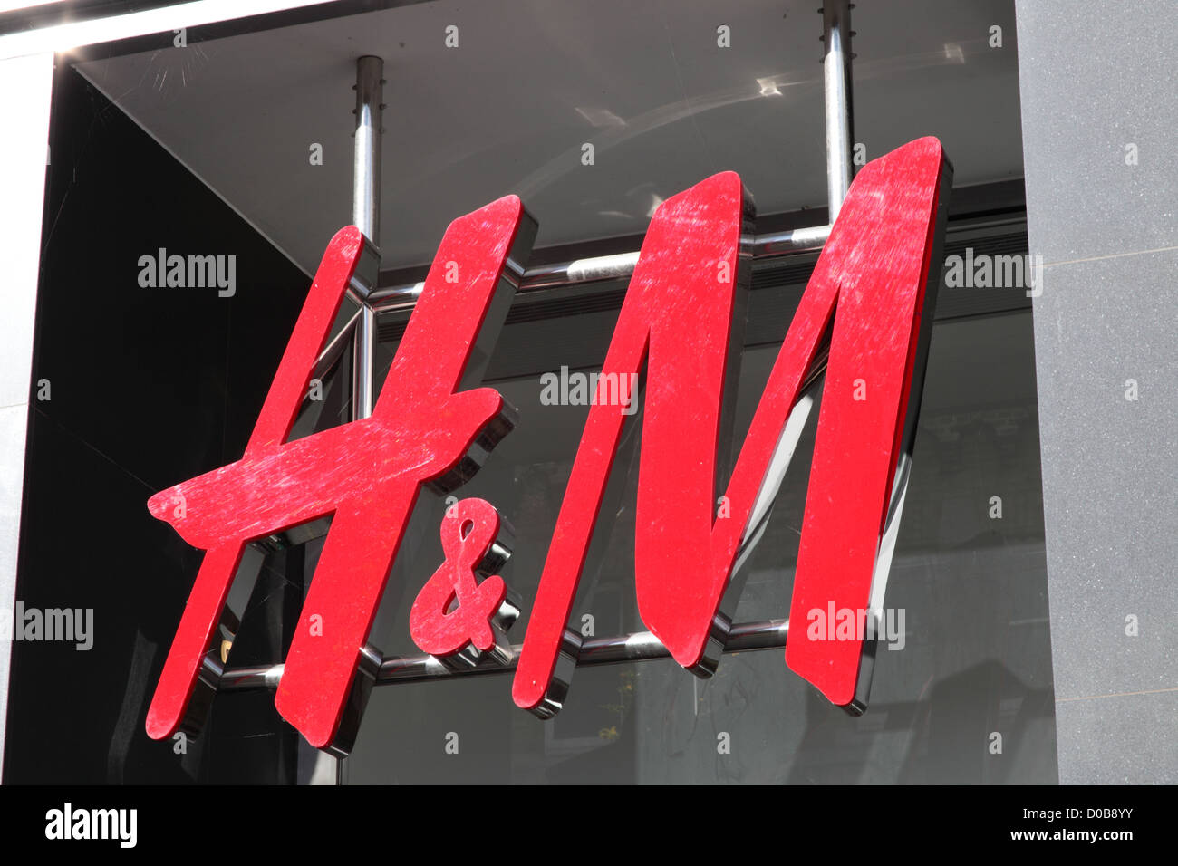 H&M magasin Banque D'Images