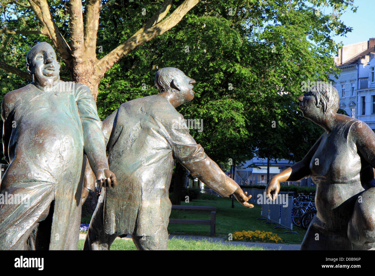 La circulation de l'argent fontaine, Aix-la-Chapelle, Allemagne, Europe Banque D'Images