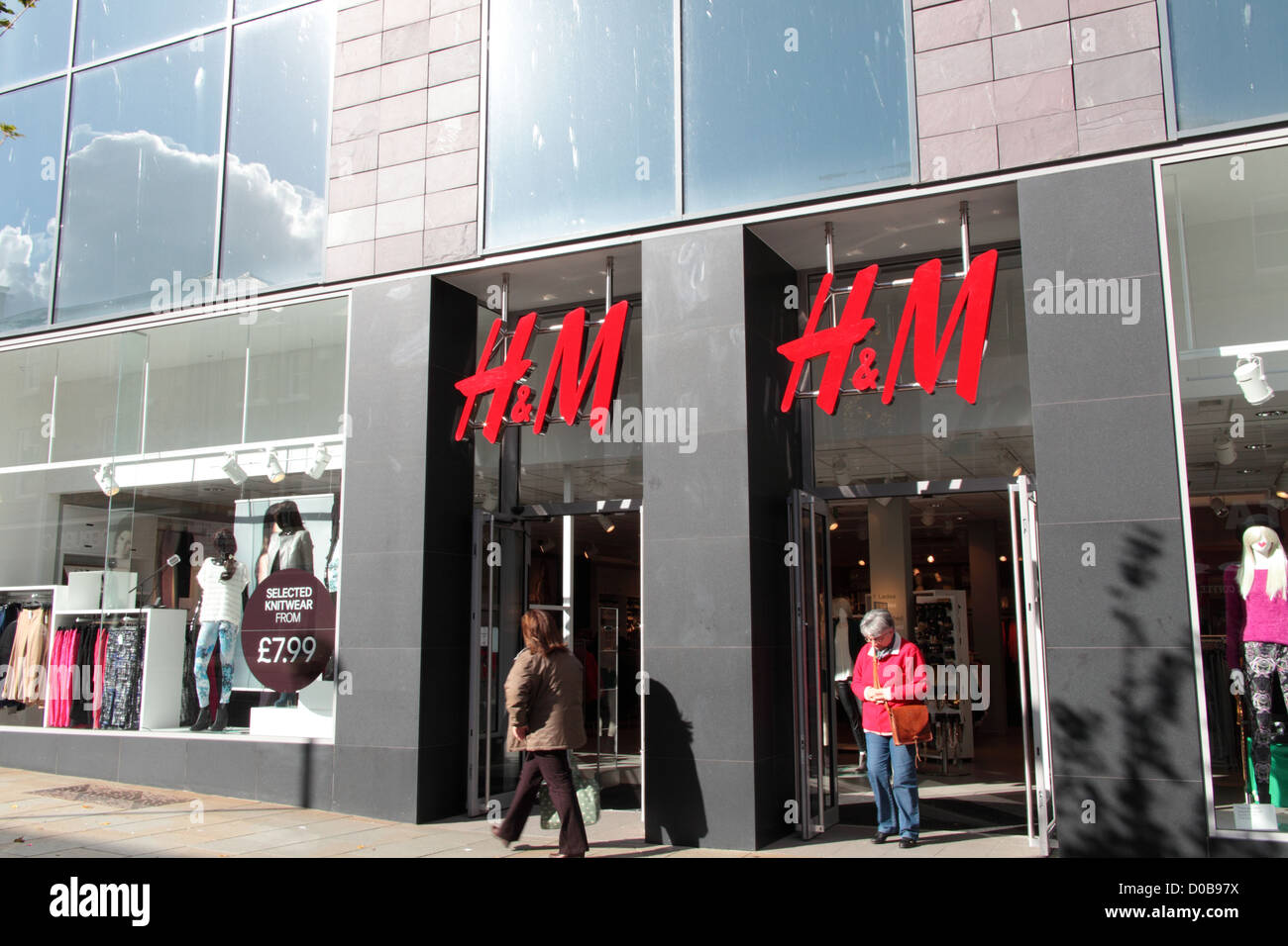 Magasin H & M Banque D'Images