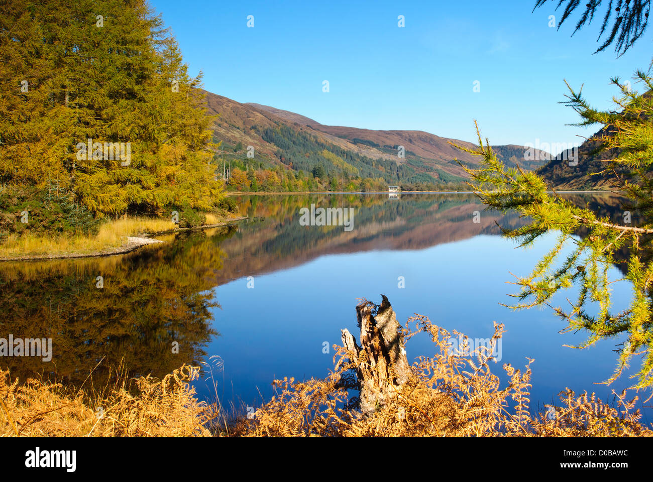 Dughaill Achnashellach, Loch, Wester Ross, Scotland, United Kingdom Banque D'Images