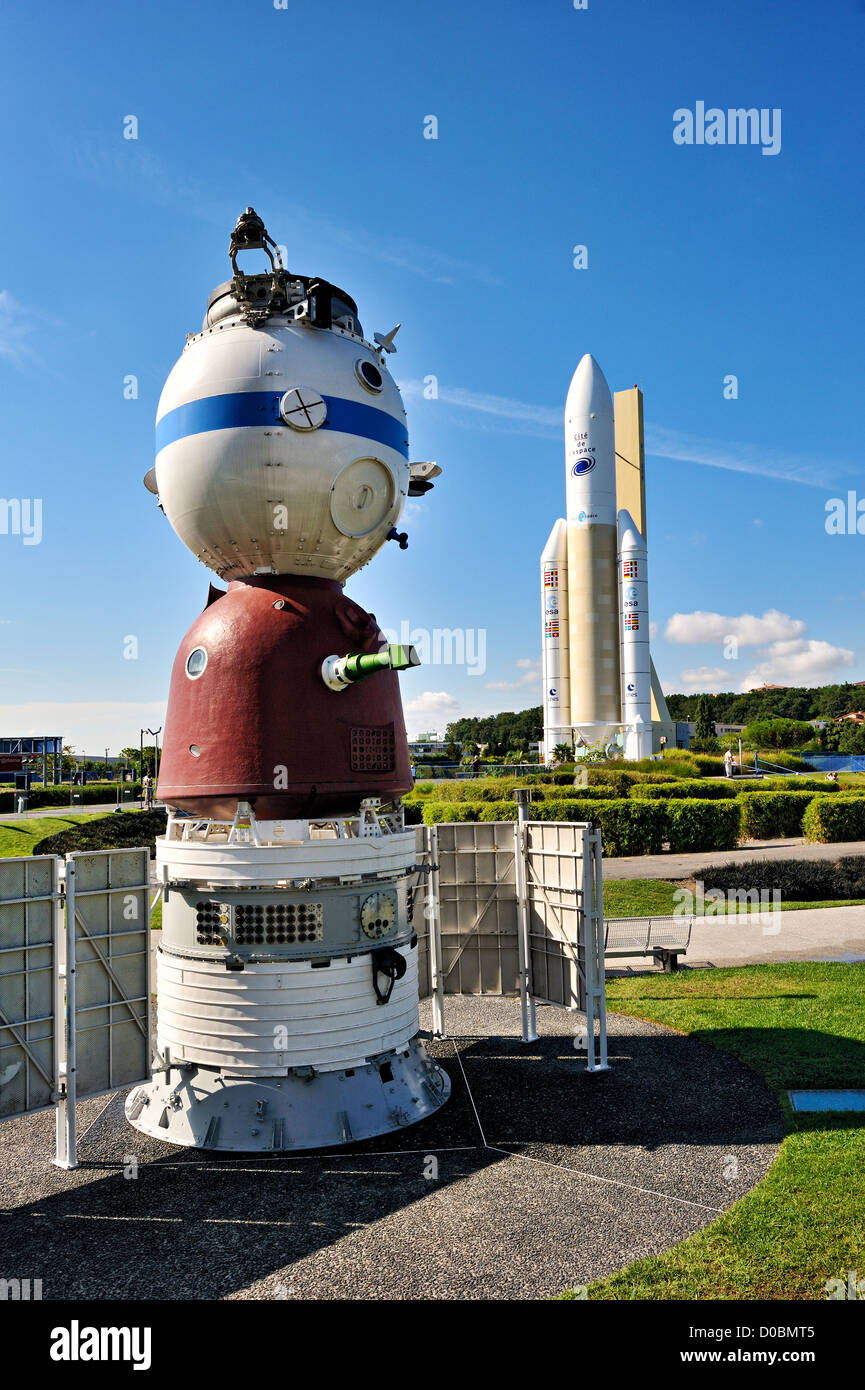 La Cité de l'Espace, Toulouse, France. Banque D'Images
