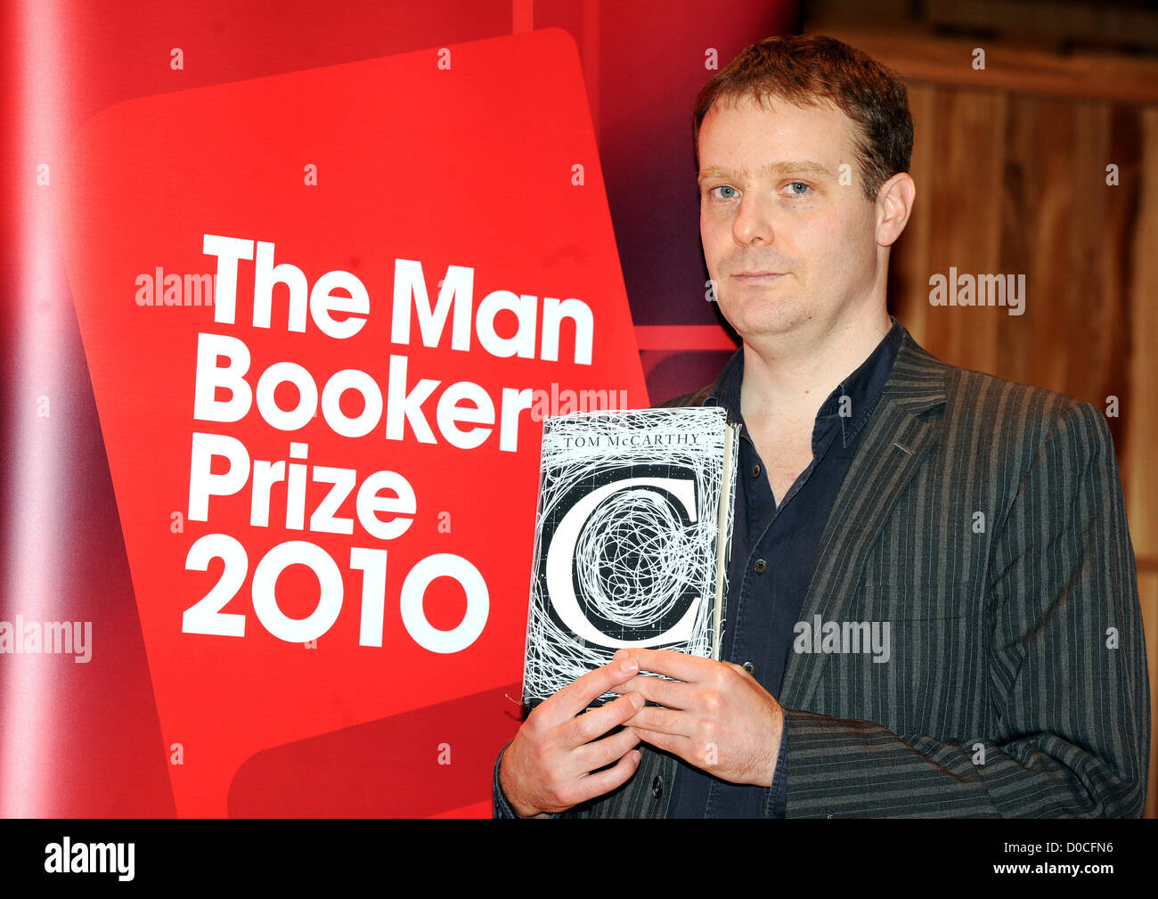 Tom McCarthy 'C' Man Booker Prize for Fiction auteurs présélectionnés photocall est tenue au Royal Festival Hall. Londres, Banque D'Images