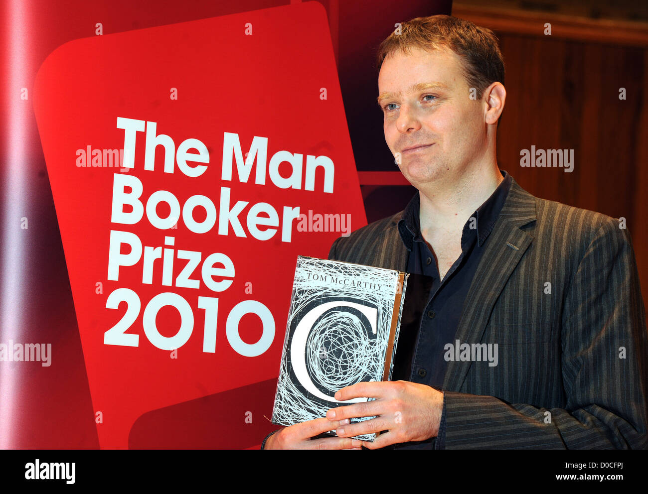 Tom McCarthy 'C' 2010 Man Booker Prize for Fiction auteurs présélectionnés photocall est tenue au Royal Festival Hall. Londres, Banque D'Images
