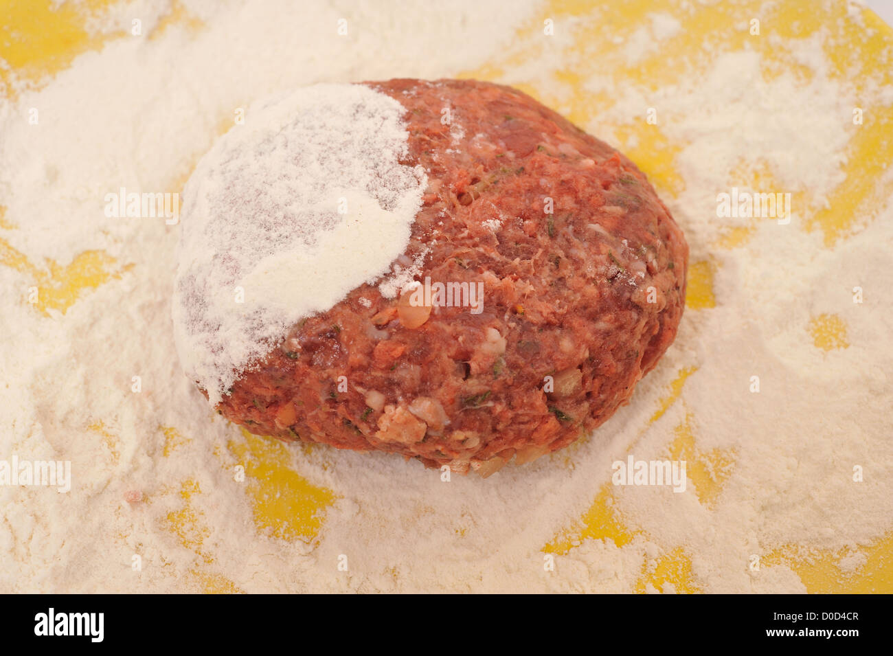 boulette de viande Banque D'Images