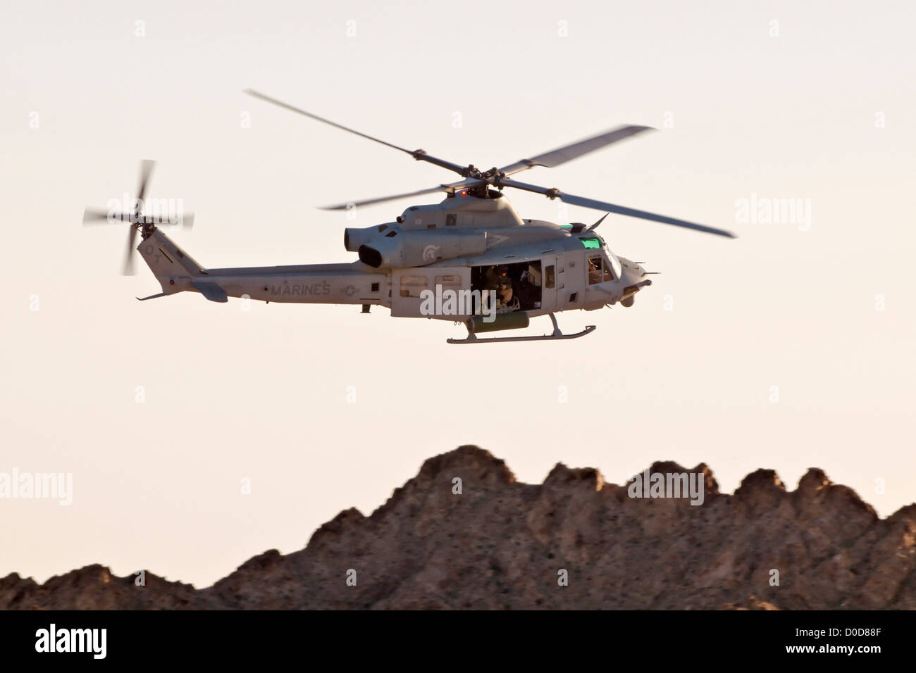 UH-1Y Hélicoptère de combat Banque D'Images