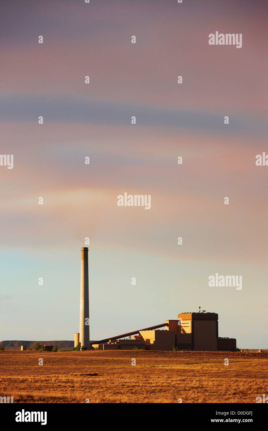 La centrale au charbon Banque D'Images