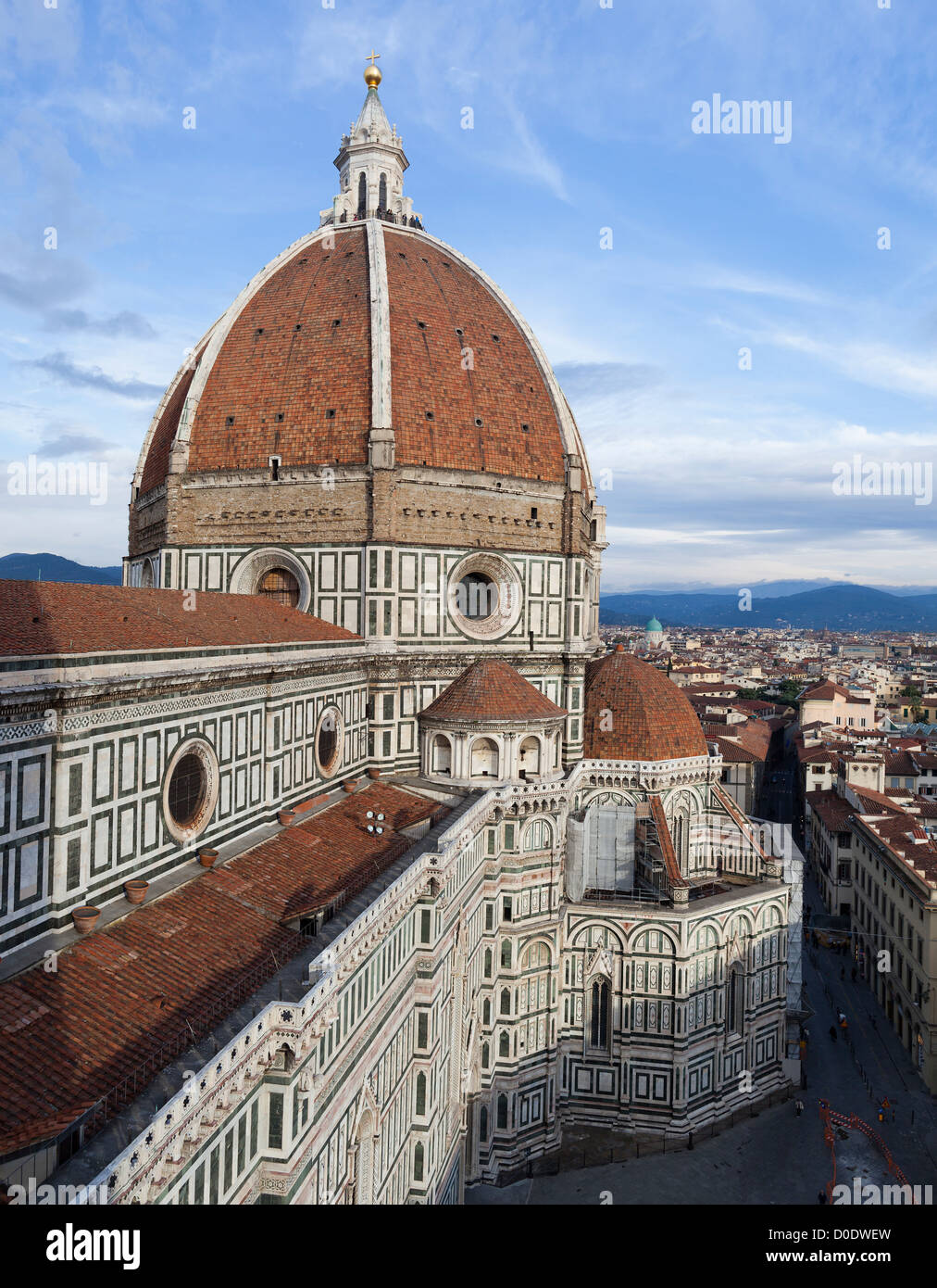 Vue sur Firenze. Toscane, Italie Banque D'Images