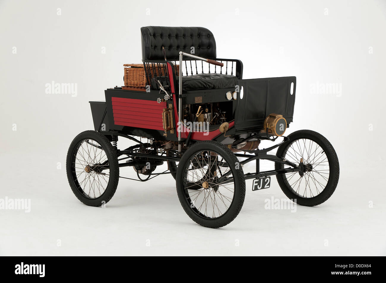 1901 Locomobile voiture à vapeur Banque D'Images