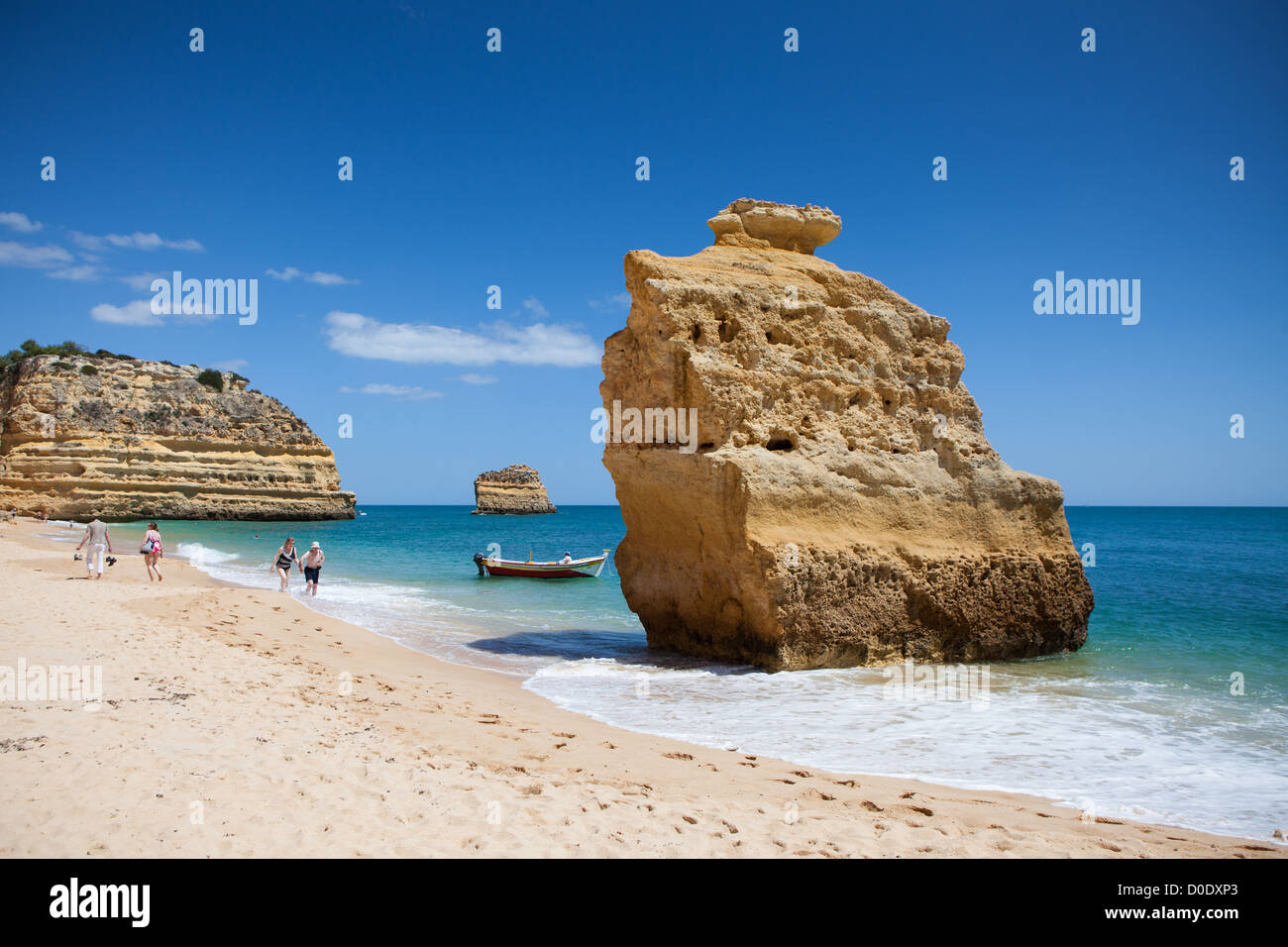 Praia da Marinha, Algarve, Portugal, plage, Banque D'Images