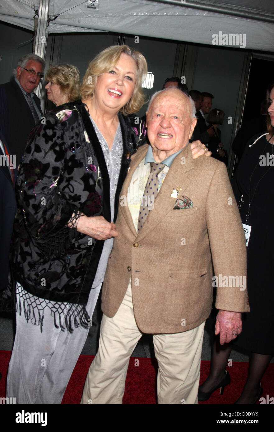 Mickey Rooney Rooney Jan et le 50e anniversaire d'anniversaire pour l'Hollywood Walk of Fame de Hollywood, Californie - 03.11.10 Banque D'Images