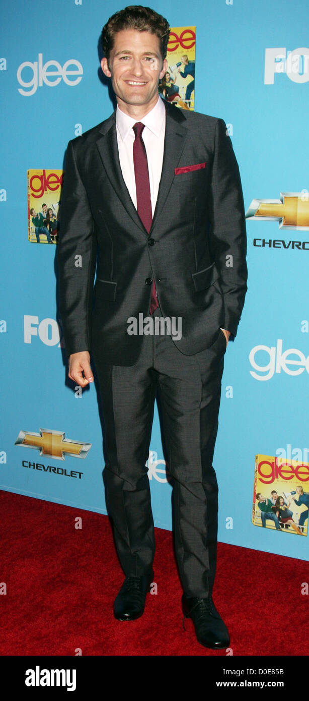 Le 'Glee Matthew Morrison : La saison 2' premiere et sortie DVD a tenu les studios Paramount à Los Angeles, Californie - Banque D'Images