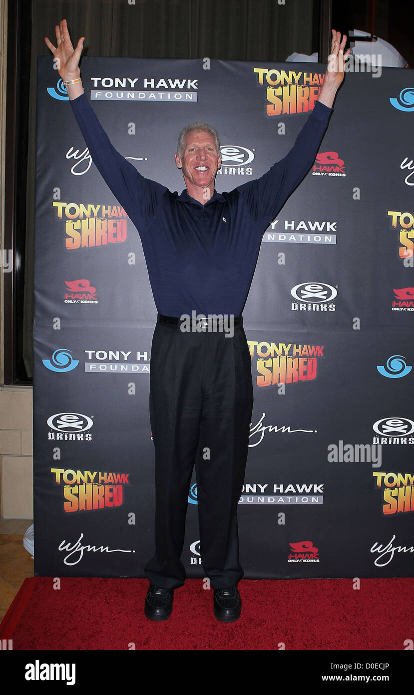 Bill Walton Tony Hawk : Shred présente la défense de skateparks bénéficier le Wynn Resort & Casino Las Vegas, Nevada - 06.11.10 Banque D'Images