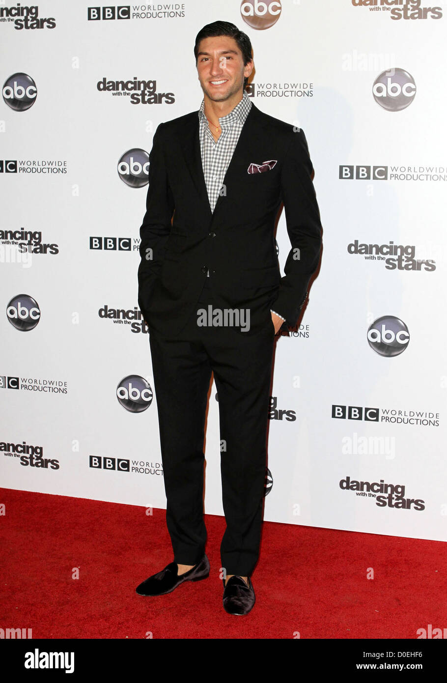 Evan Lysacek 'Dancing with the Stars' 200e épisode qui a eu lieu au Boulevard 3 Hollywood, Californie - 01.11.10 Banque D'Images