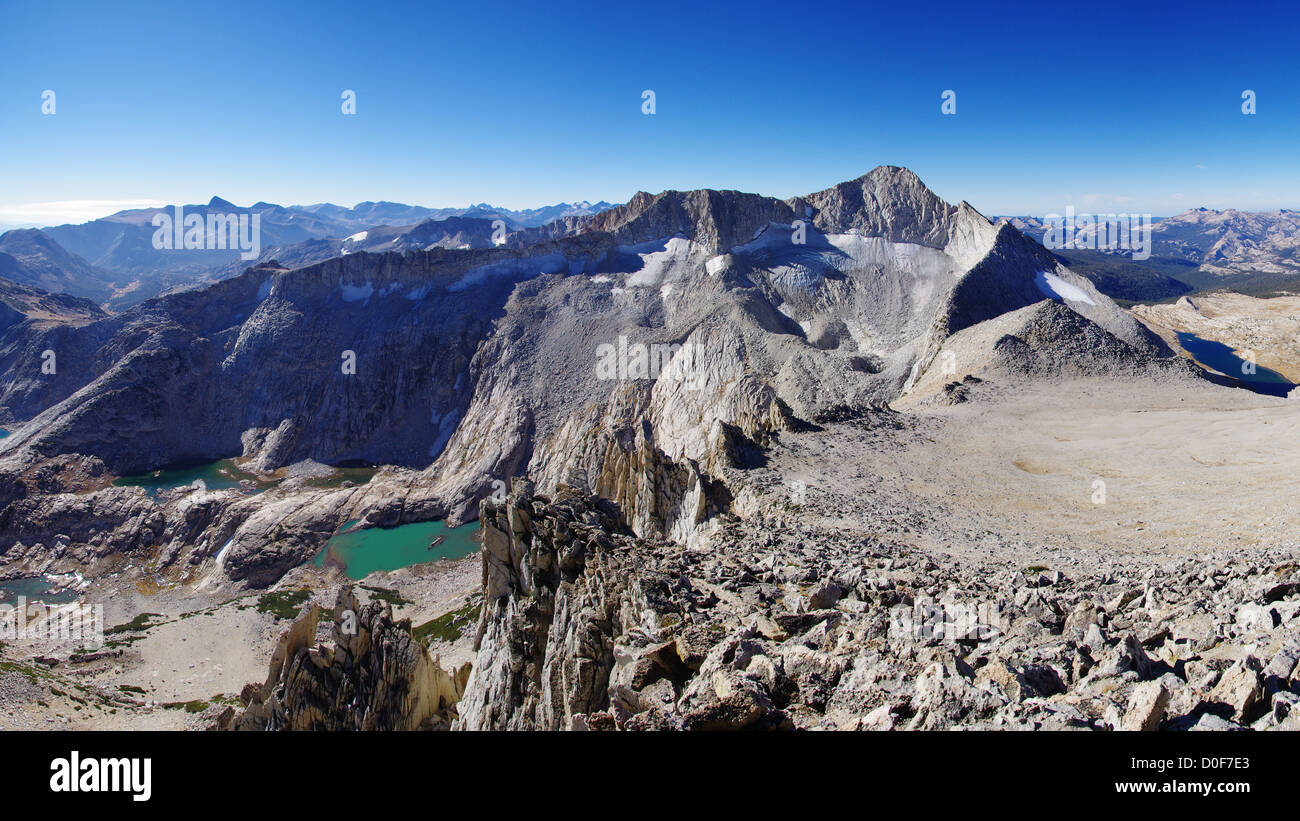 Photo panoramique du mont conness vu de la montagne du nord Banque D'Images