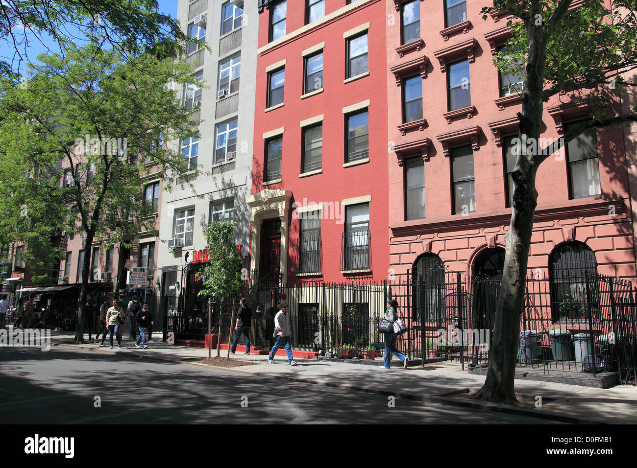 Place Saint Marc, Greenwich Village, East Village, Manhattan, New York City, USA Banque D'Images