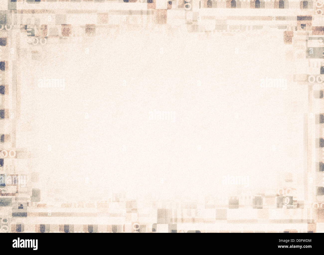 Collage des bandes de film, peut utiliser comme arrière-plan Banque D'Images