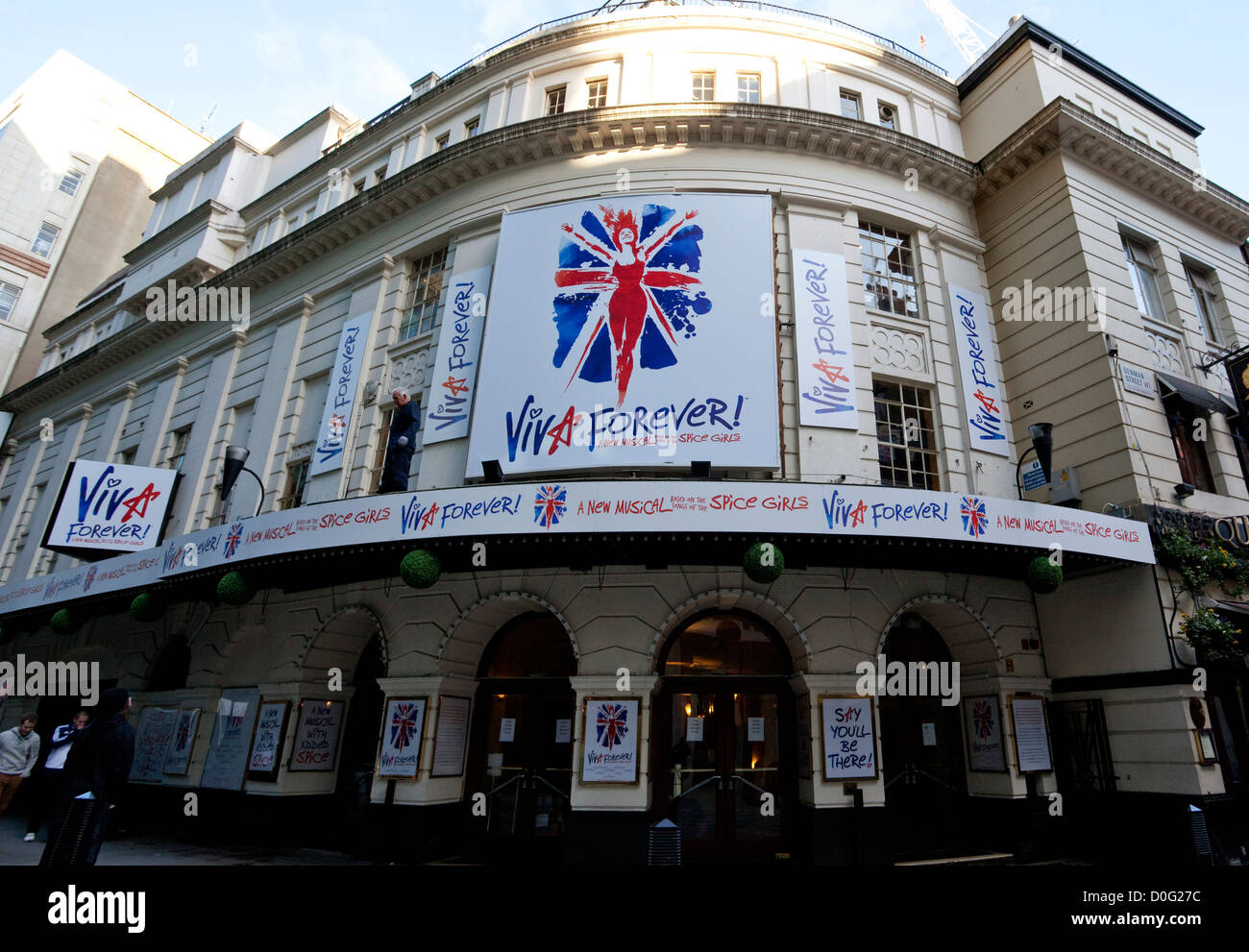 Spice Girls encore de 'Viva Forever !' au Piccadilly Theatre, Londres Banque D'Images Spice Girls encore de 'Viva Forever !' au Piccadilly Theatre, Londres Banque D'Images