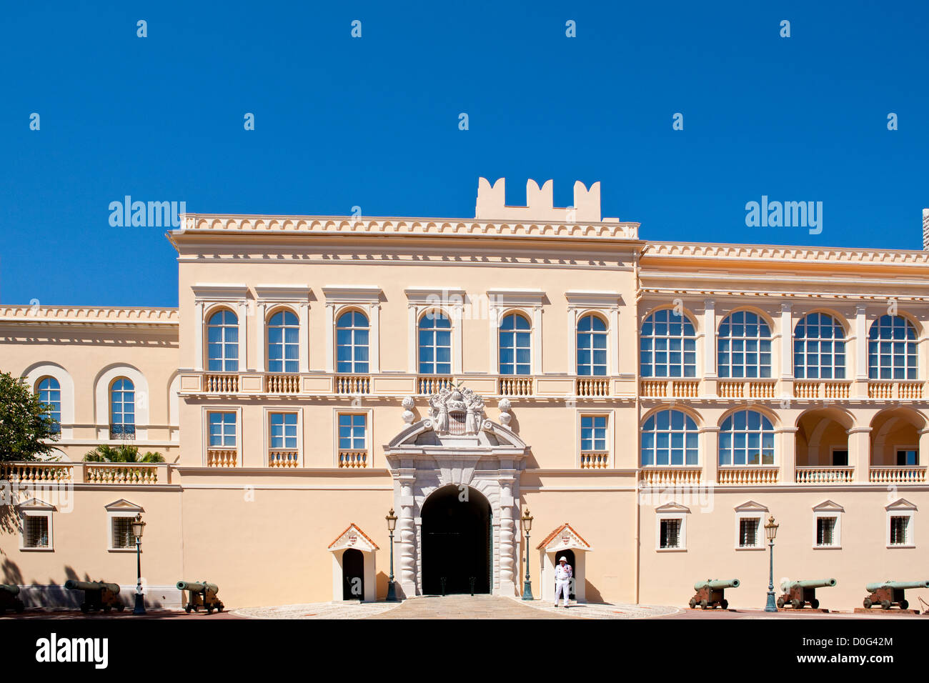 Le Palais du Prince de Monaco Banque D'Images