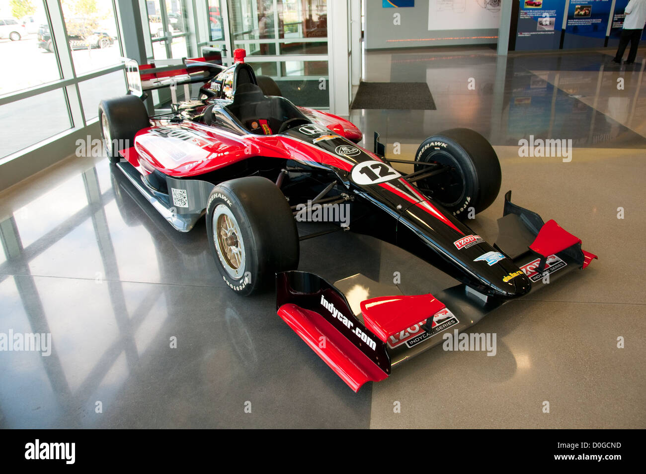 USA, Indiana, Indianapolis Motor Speedway, historique - location de voiture à Dellara établissement de fabrication de montre.. Banque D'Images