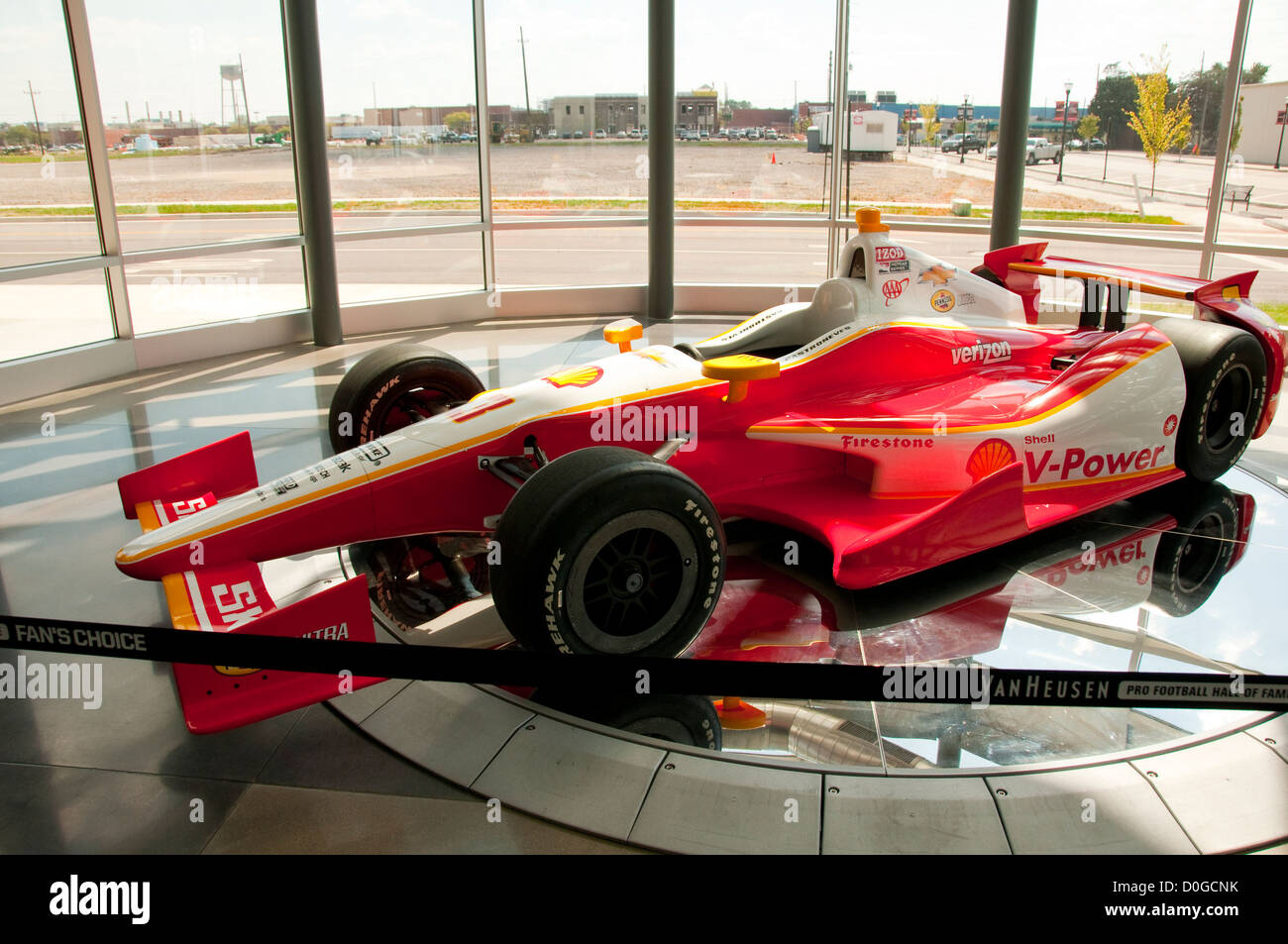 USA, Indiana, Indianapolis Motor Speedway, historique - location de voiture à Dellara établissement de fabrication de montre.. Banque D'Images