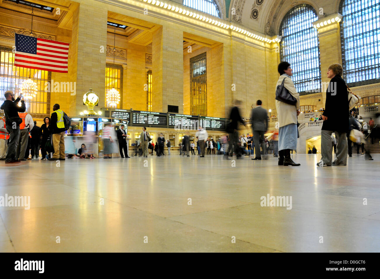 42 e Rue, Grand Central Terminal, Grand Hall, Manhattan, New York City, USA Banque D'Images