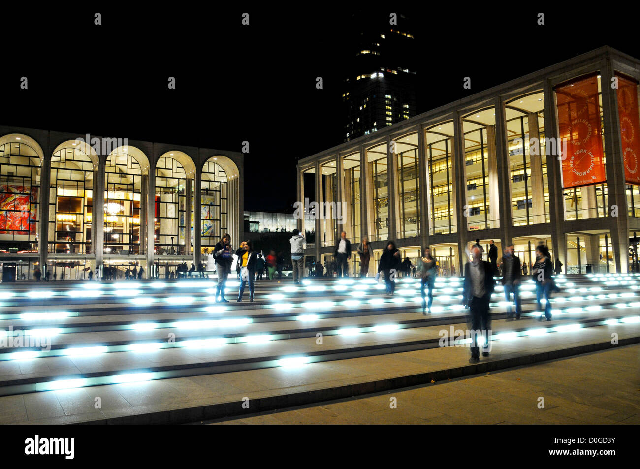 Le rénové Lincoln Center Performing Arts Center, Broadway, New York City, USA, Banque D'Images