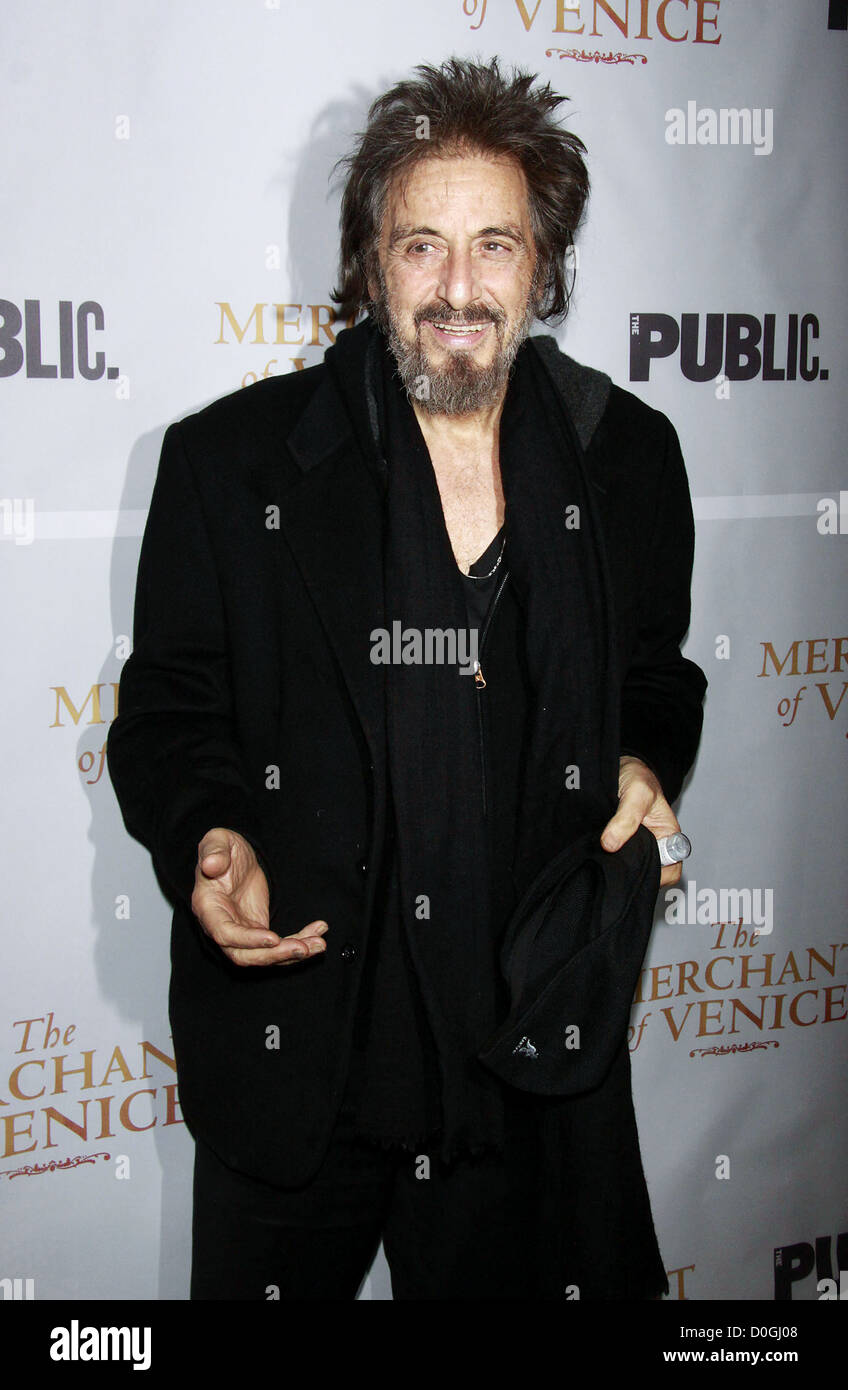 Al Pacino Opening Night after party fête la production de Broadway