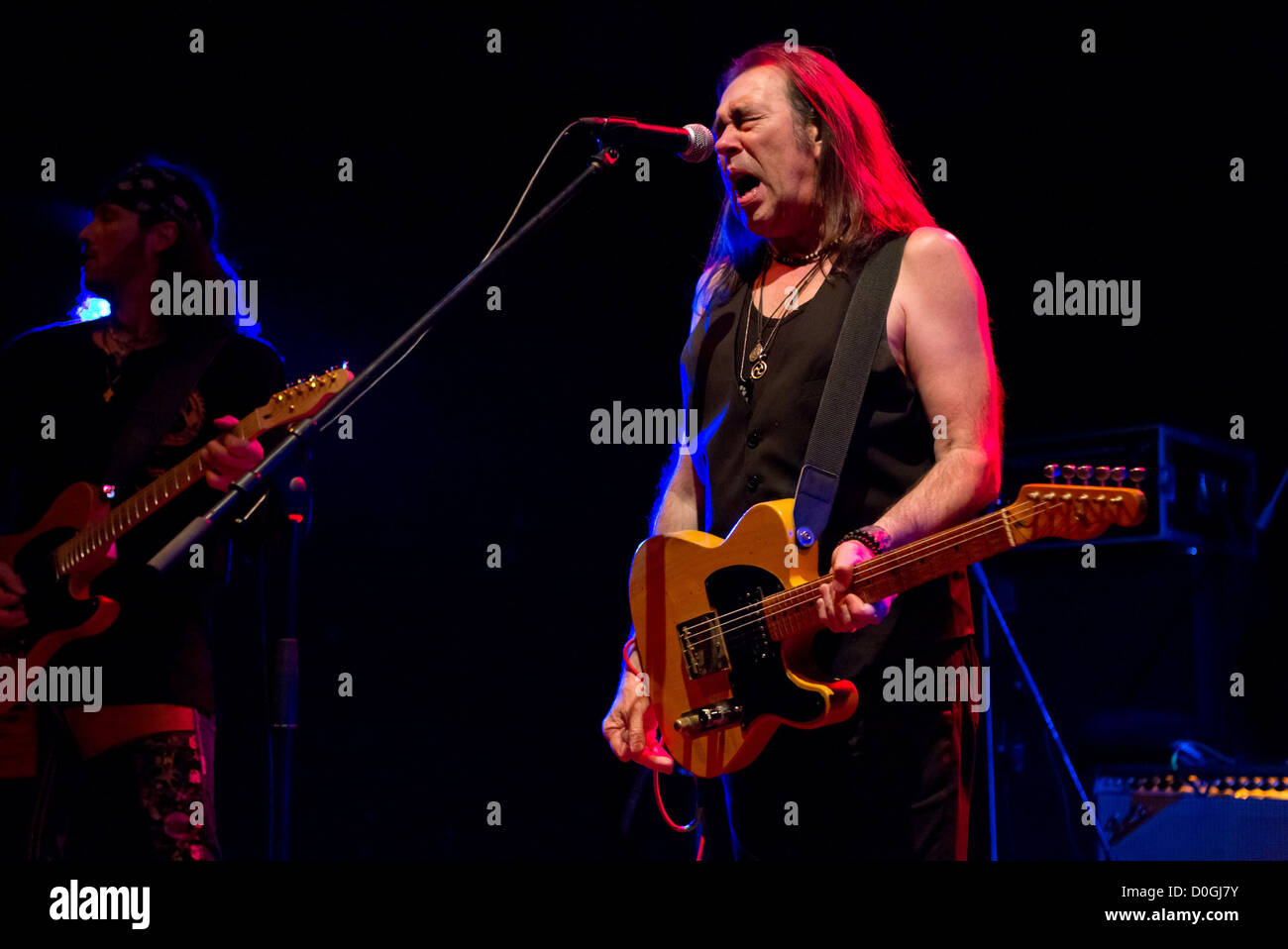 Le chien de Pavlov en concert à Santiago Alquimista Lisbonne, Portugal - 07.11.10 Banque D'Images
