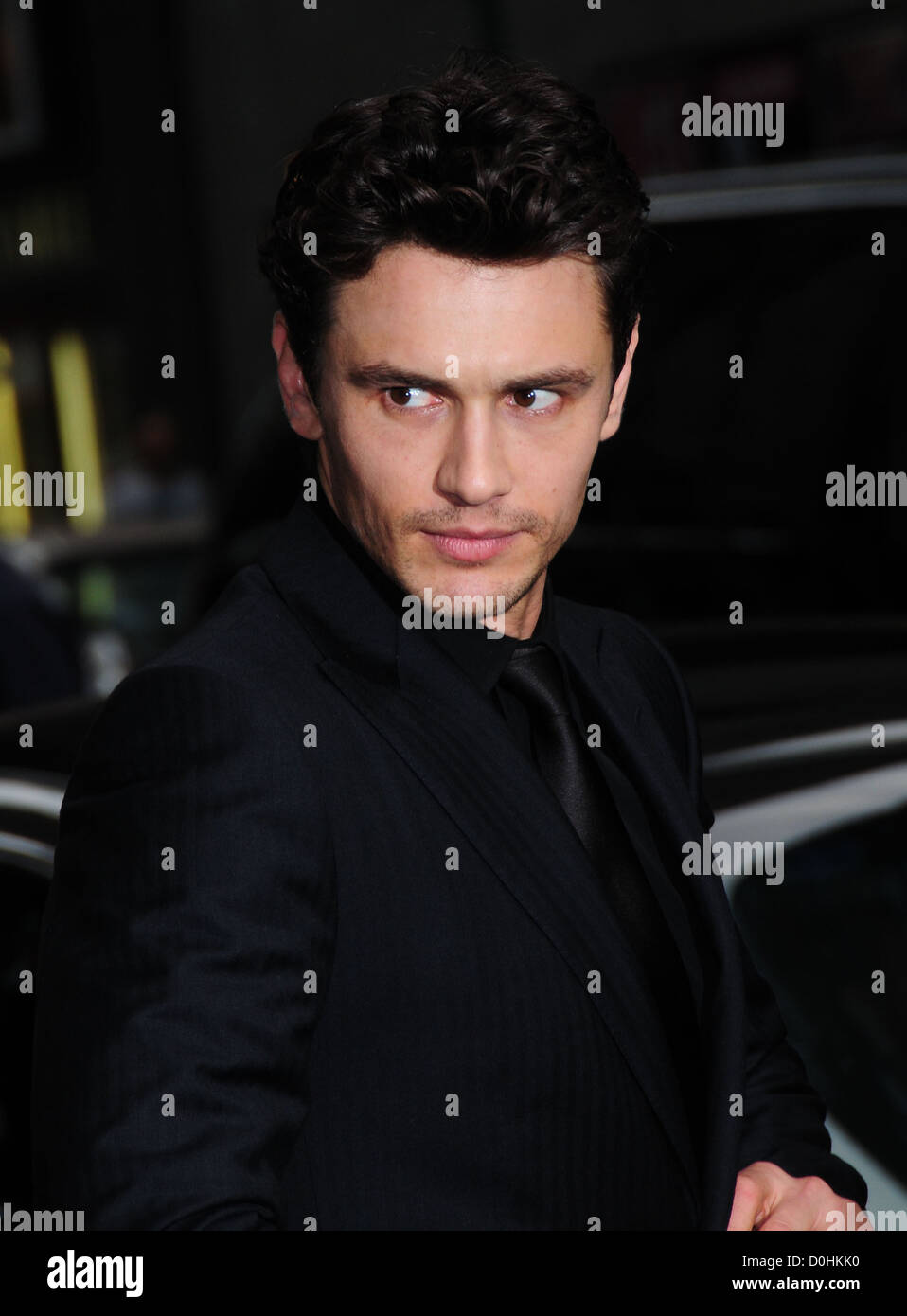 James Franco visite le 'Late Show With David Letterman" à l'Ed Sullivan Theater. New York, ville, USA - 23.09.10 Banque D'Images