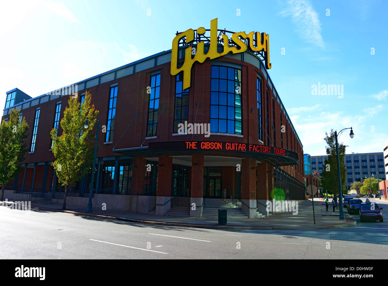 Gibson Guitar Factory Store Memphis Tennessee TN Photo Stock - Alamy