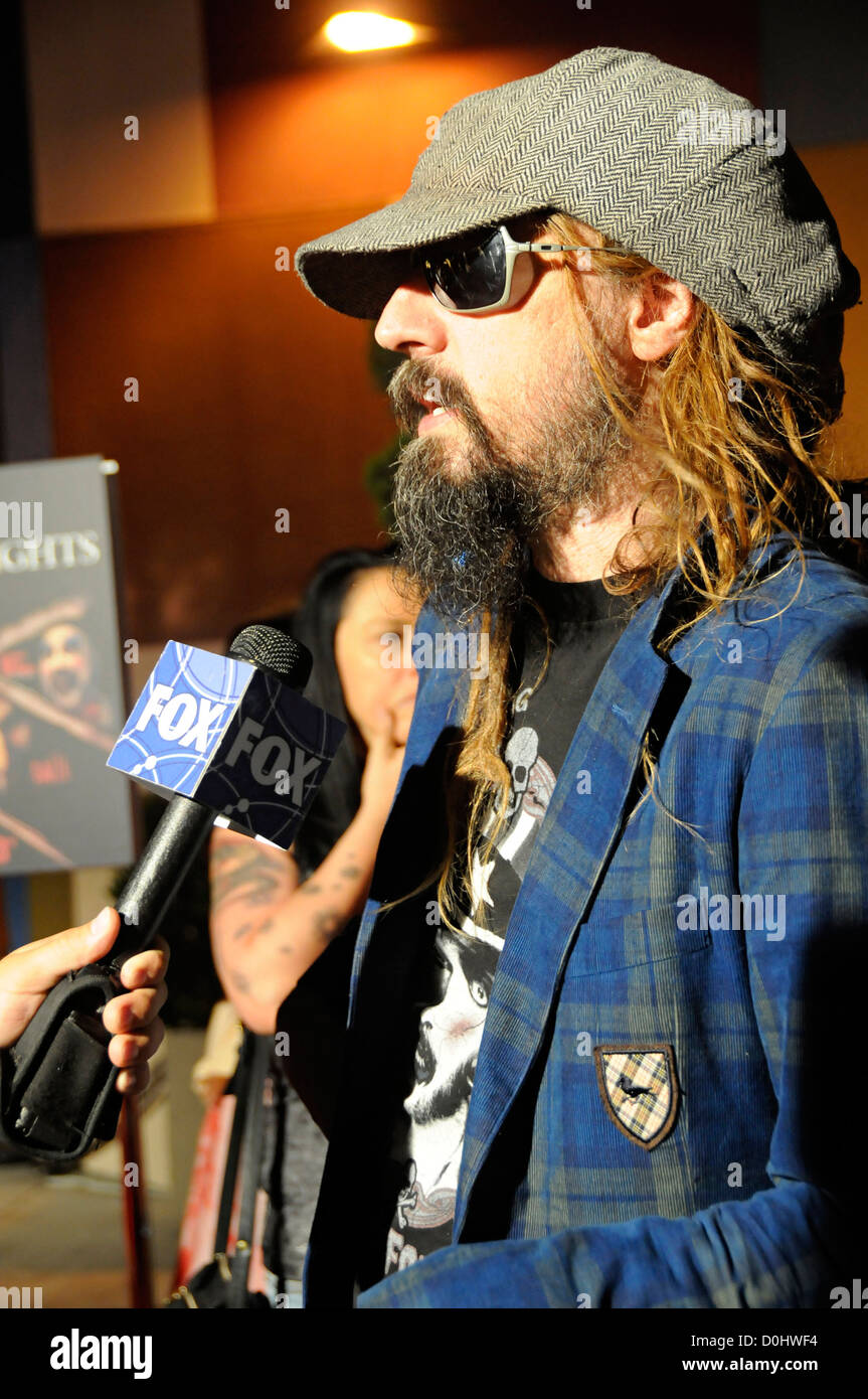 Rob Zombie Halloween Horror Nights 2010 Eyegore Awards à Universal Studios à Universal City à Los Angeles, en Californie, 24.09.10 Banque D'Images