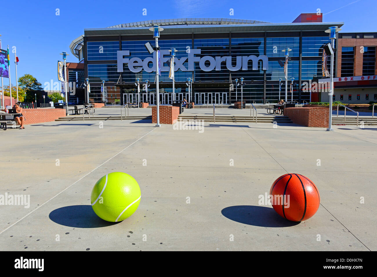 Forum Memphis Tennessee TN Fed-Ex Banque D'Images