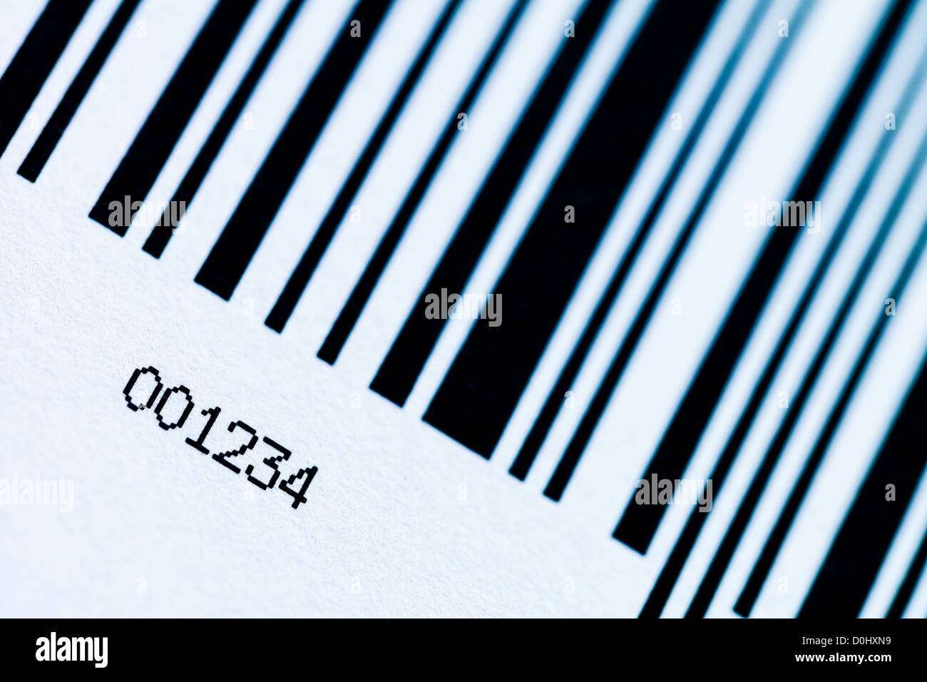 Code à barres Banque D'Images