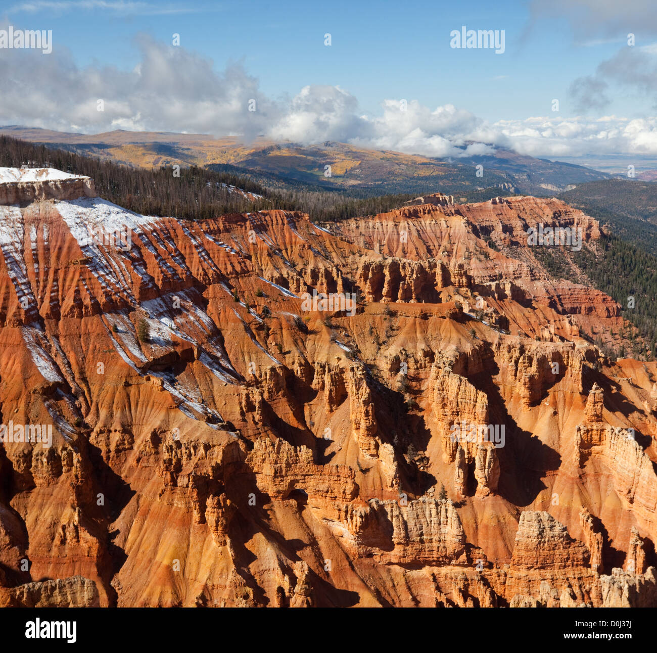 Cedar Breaks en saison d'automne Banque D'Images