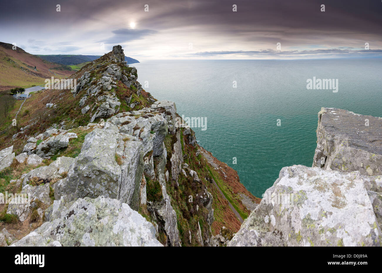 Vallée des Roches, Exmoor National Park, Devon, Angleterre, Royaume-Uni, Europe Banque D'Images