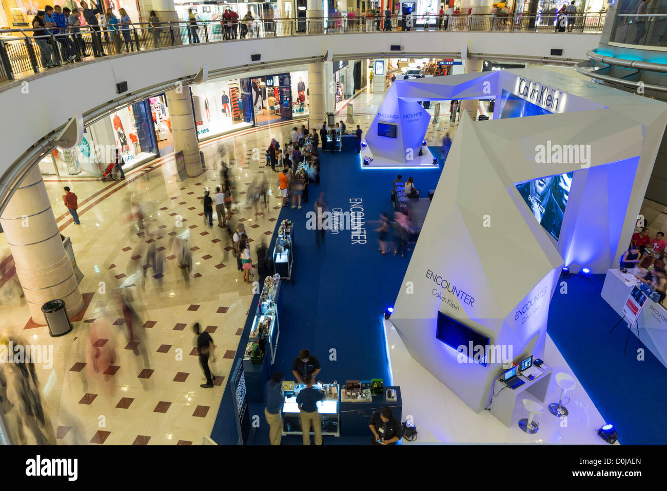 Calvin Klein se tenir dans le centre commercial Suria KLCC à Kuala Lumpur, Malaisie Banque D'Images