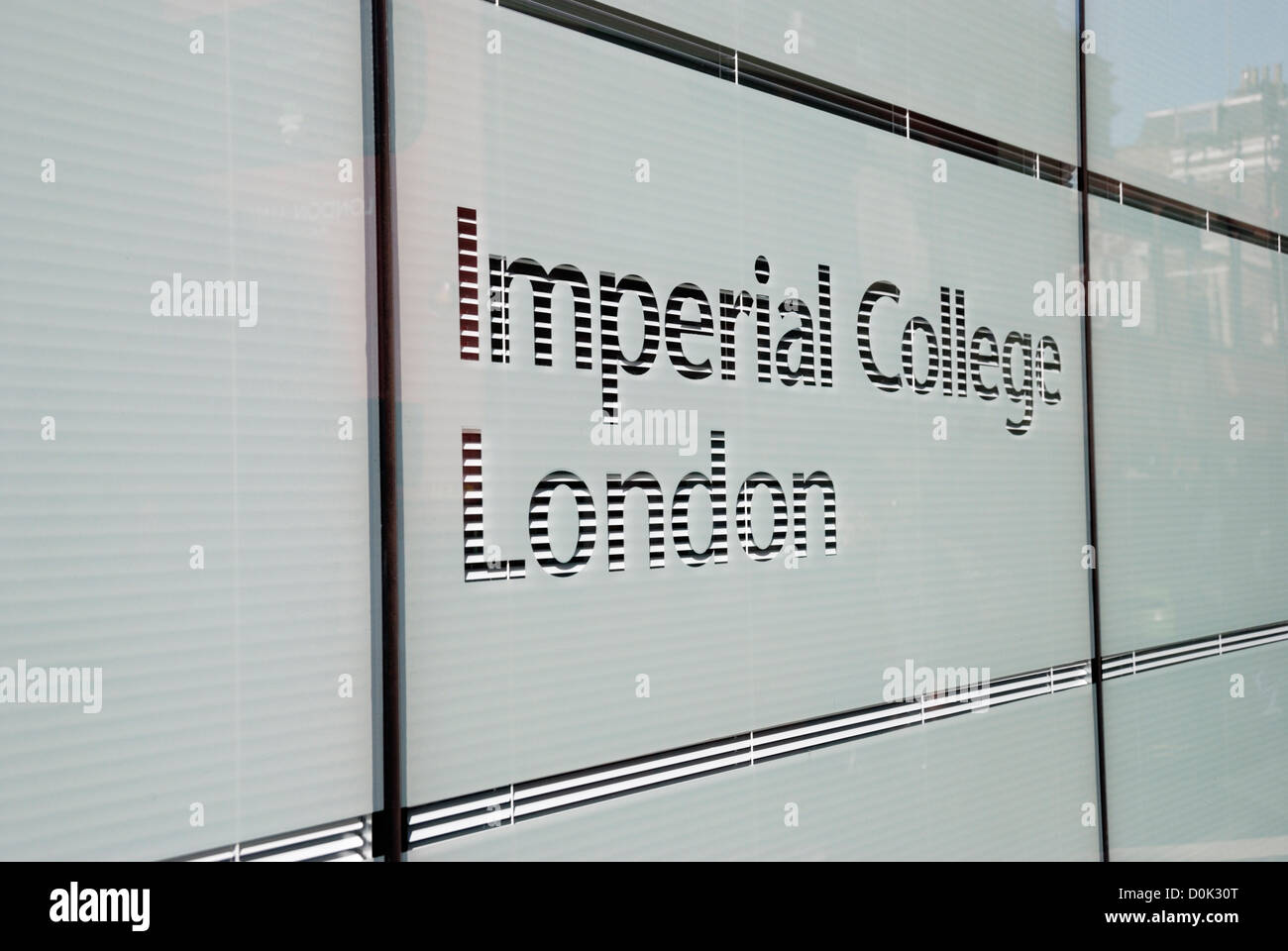 L'Imperial College de Londres Praed Street campus. Banque D'Images