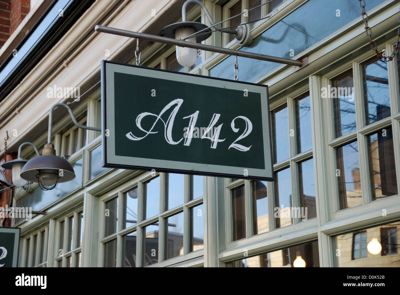 De l'extérieur d'un142 boutique à Spitalfields. Banque D'Images