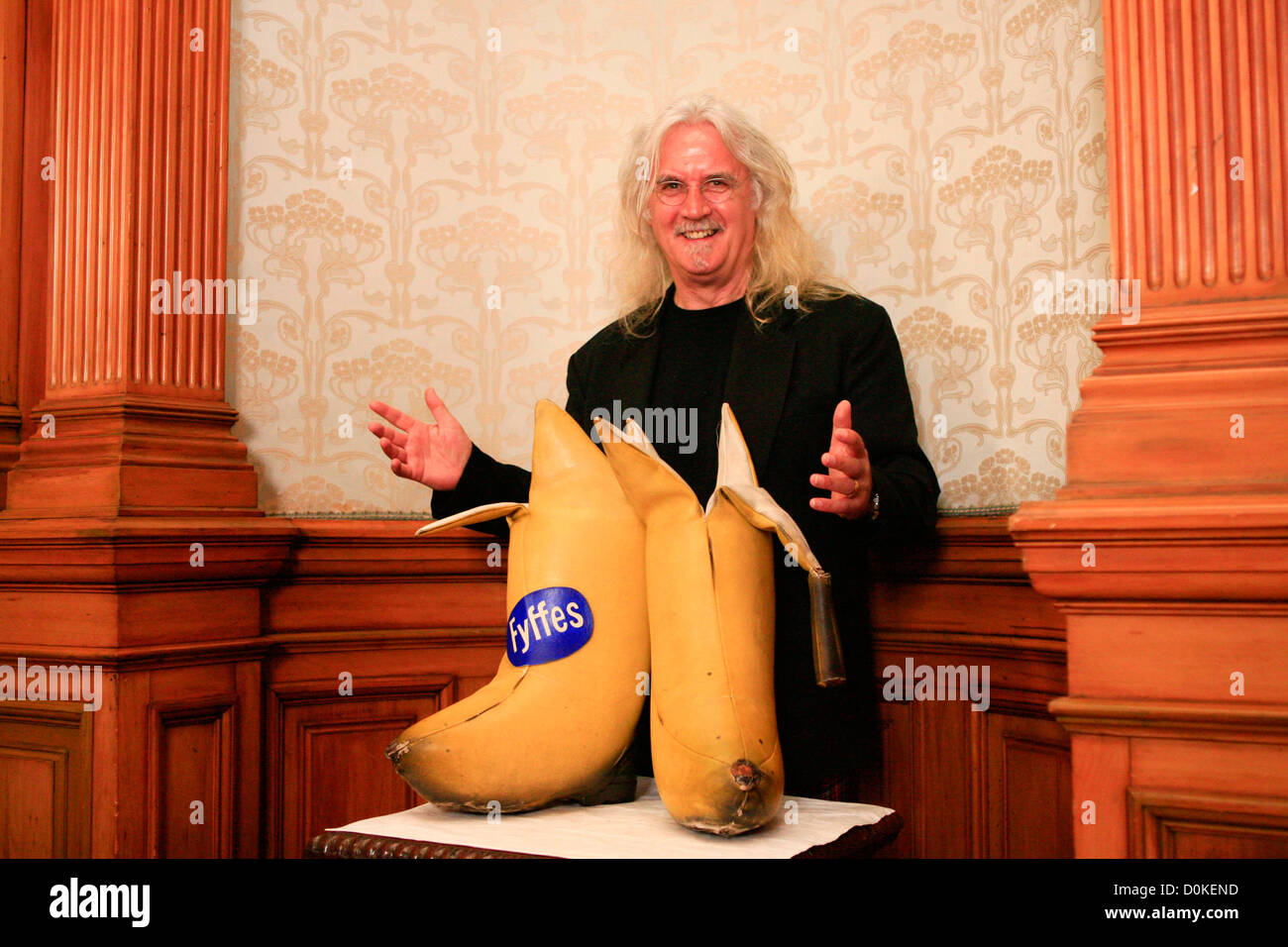 Billy Connolly au City Chambers pour recevoir la liberté de Glasgow Glasgow, Écosse - 20.08.10 Banque D'Images