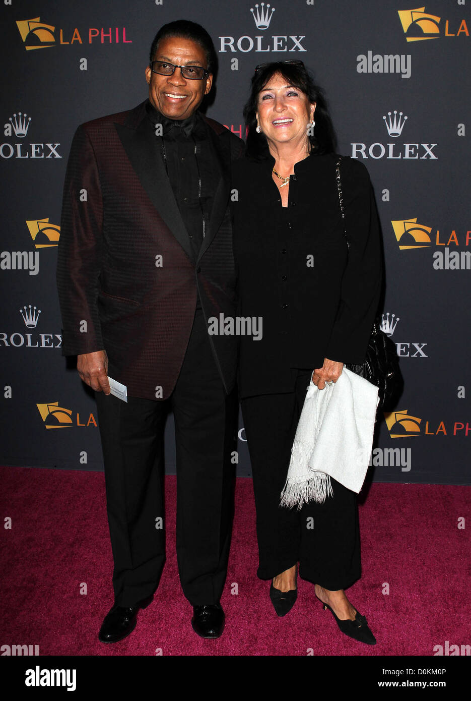 Herbie Hancock et son épouse Los Angeles Philharmonic Soirée d