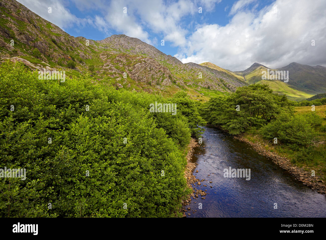 Cinq soeurs de Kintail de Shiel Bridge, Glen Shiel, Ecosse Banque D'Images